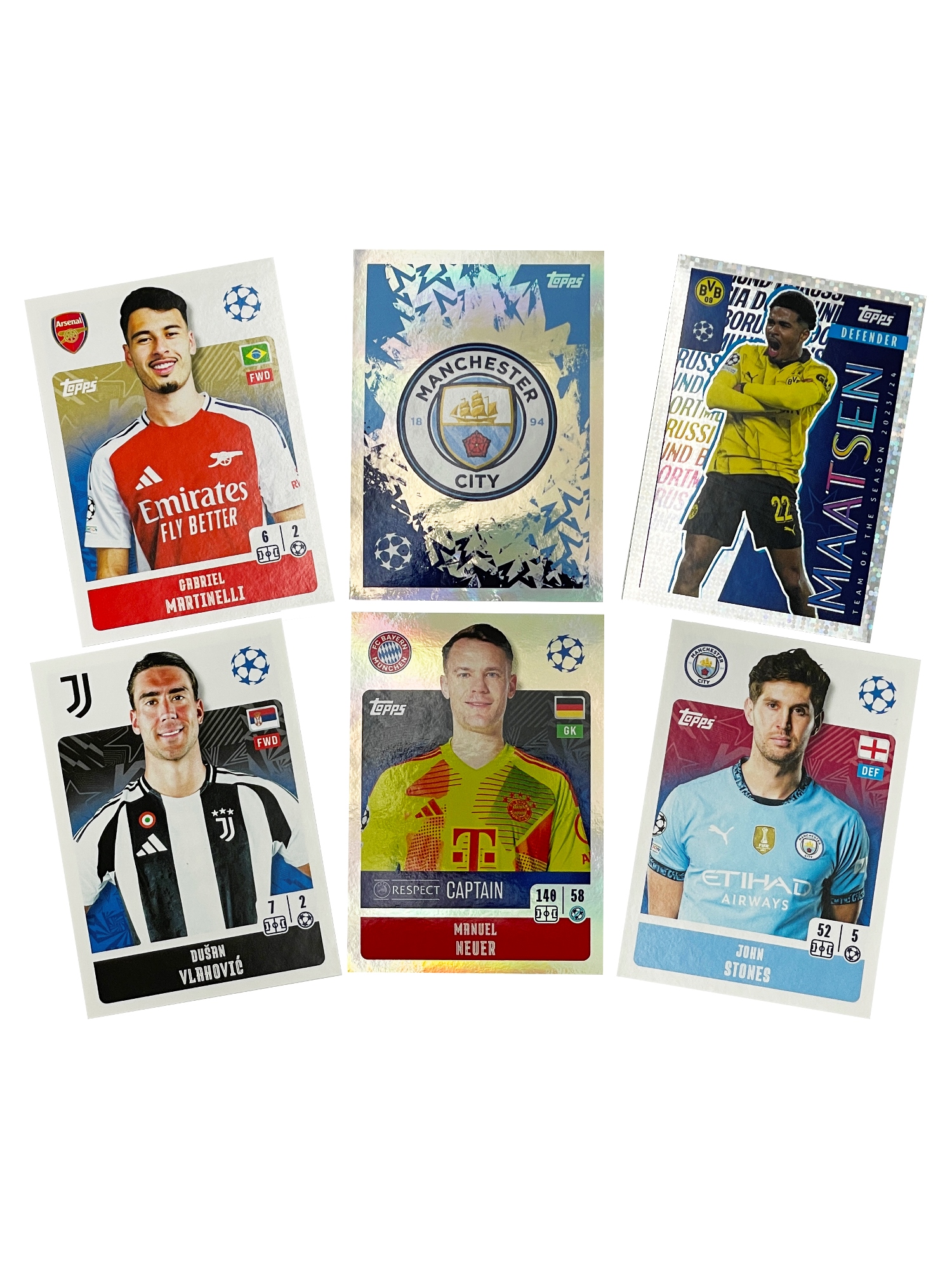 Наклейки topps UEFA Champions League 11 шт. в ассортименте - фото 5