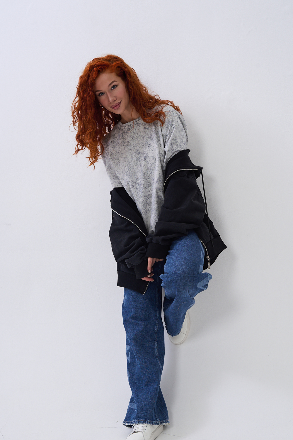 Футболка Ifeizion 14502 серый - фото 12