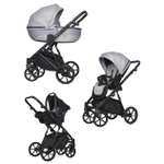 Коляска 3в1 Riko Nano Pro серый