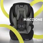 Автокресло Nuovita Maczione 1/2/3 (9-36 кг) серый