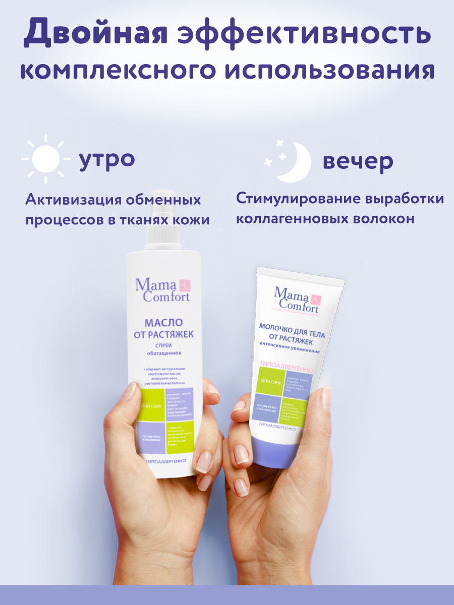 Молочко Mama Com.fort Интенсивное увлажнение 175 мл - фото 5