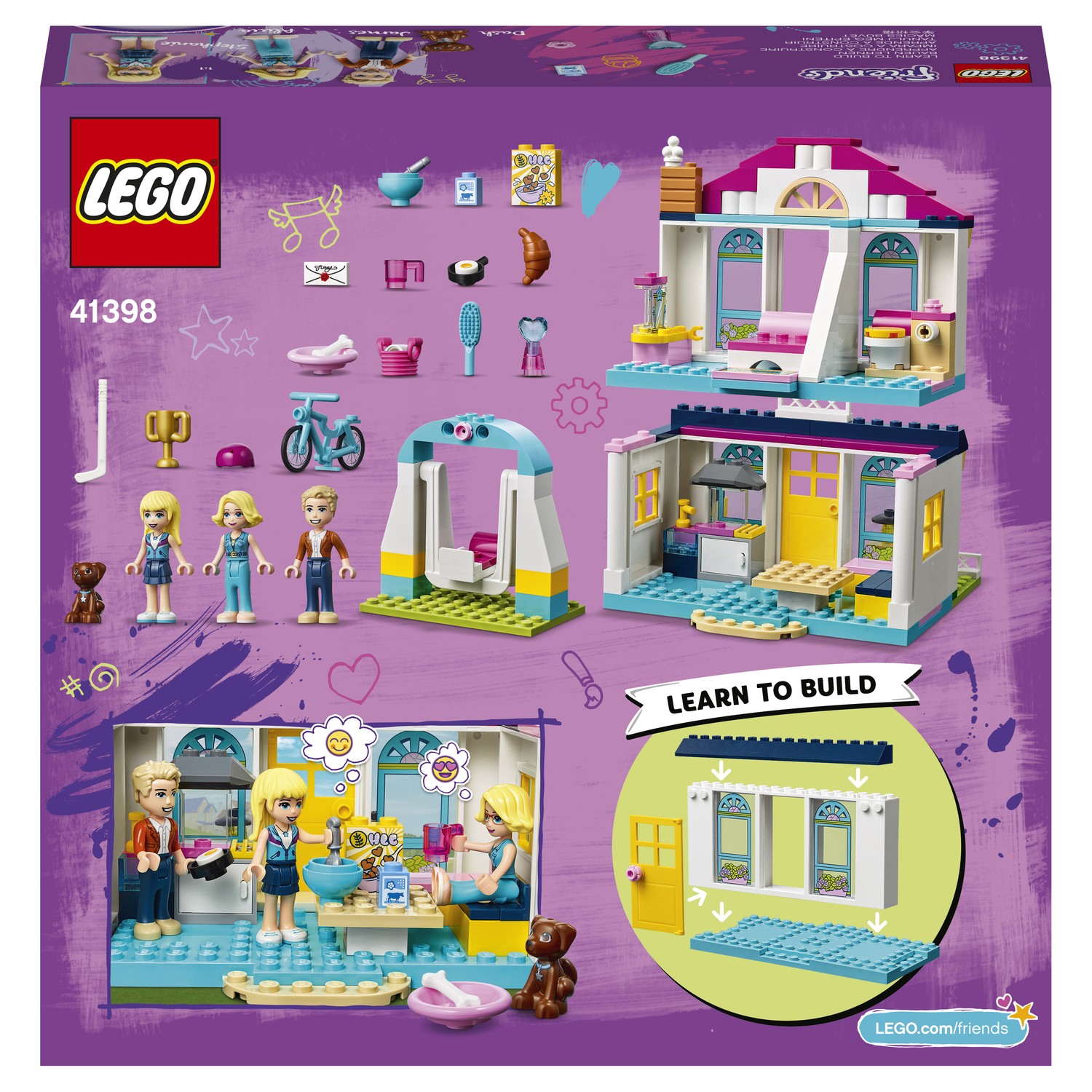 Конструктор LEGO Friends Дом Стефани - фото 3