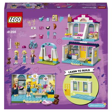 Конструктор LEGO Friends Дом Стефани блочный