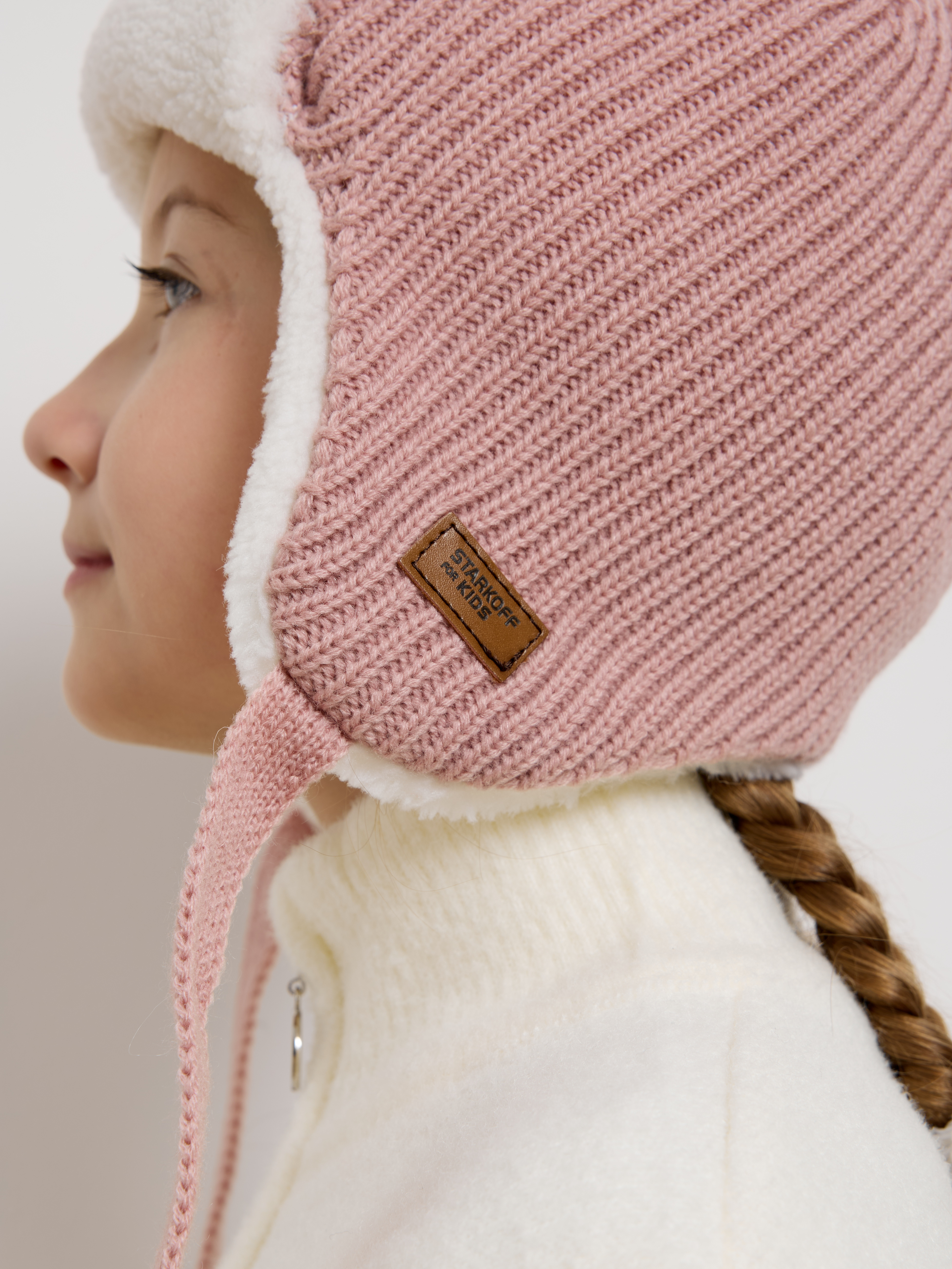 Шапка-ушанка Starkoff Kids Д301150 - фото 13
