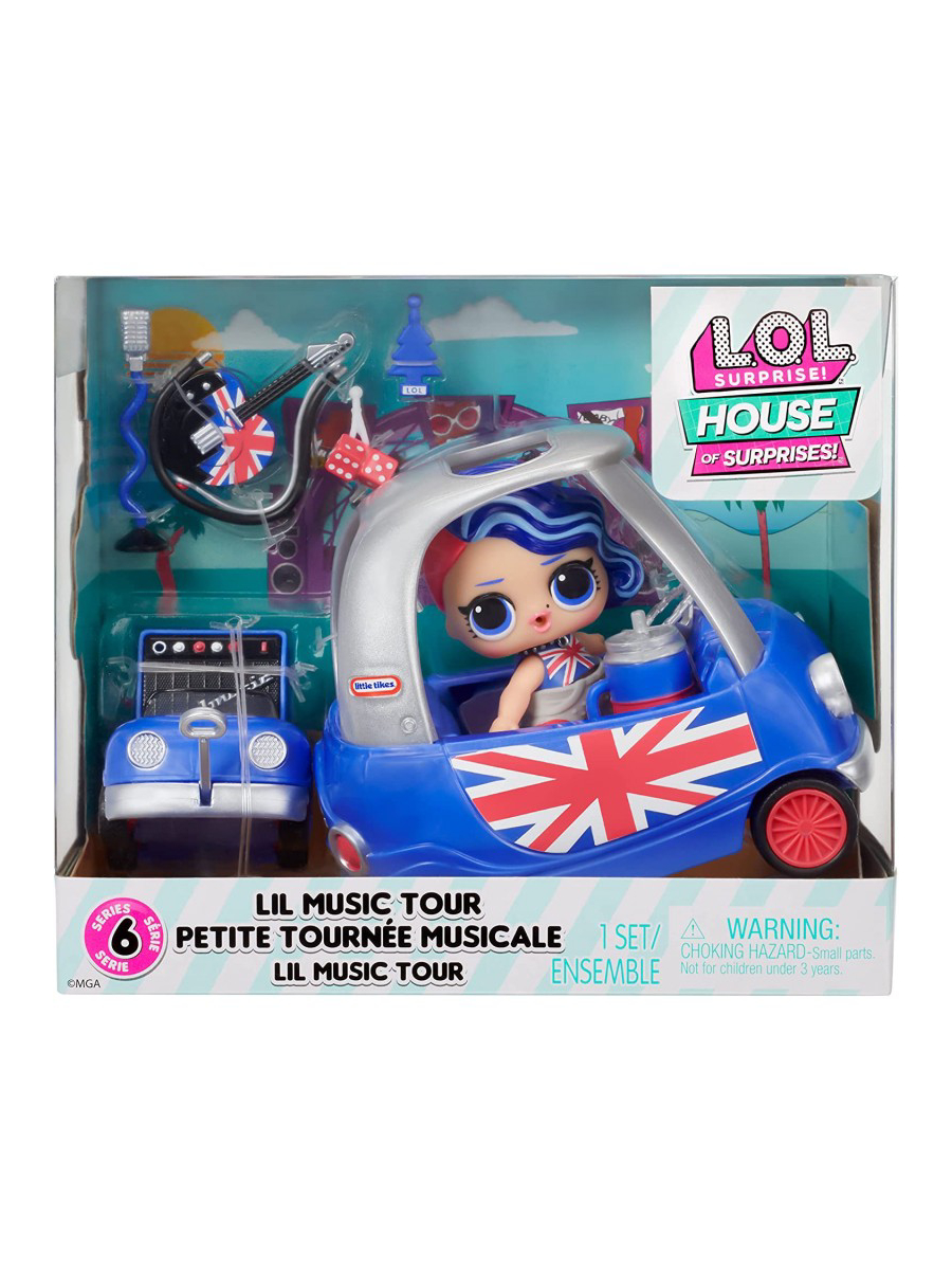 Кукла мини L.O.L. Surprise! Furniture Lil Music Tour 00-00018698 - фото 1