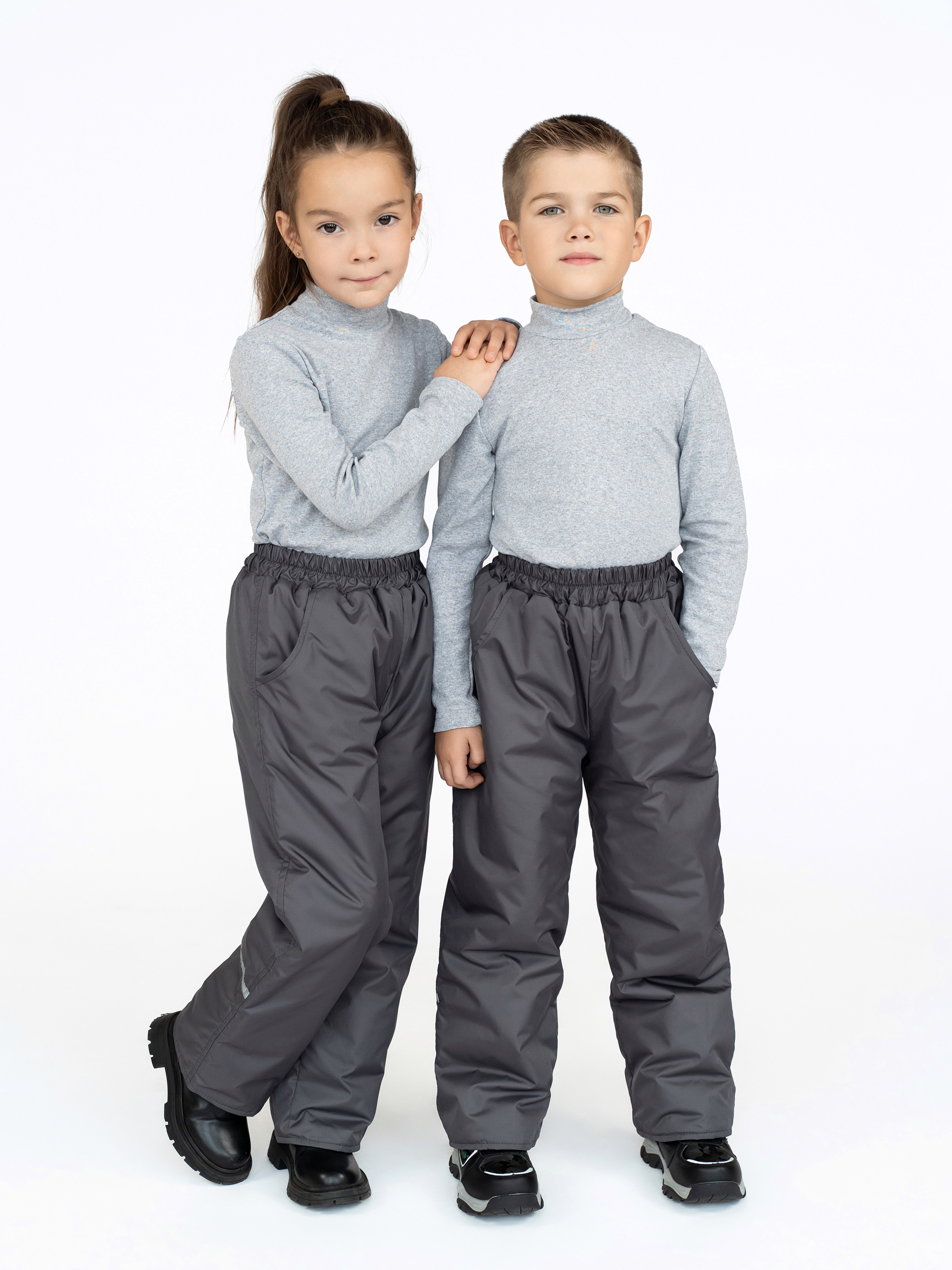 Брюки Arctic kids 10-003/1 серый - фото 23