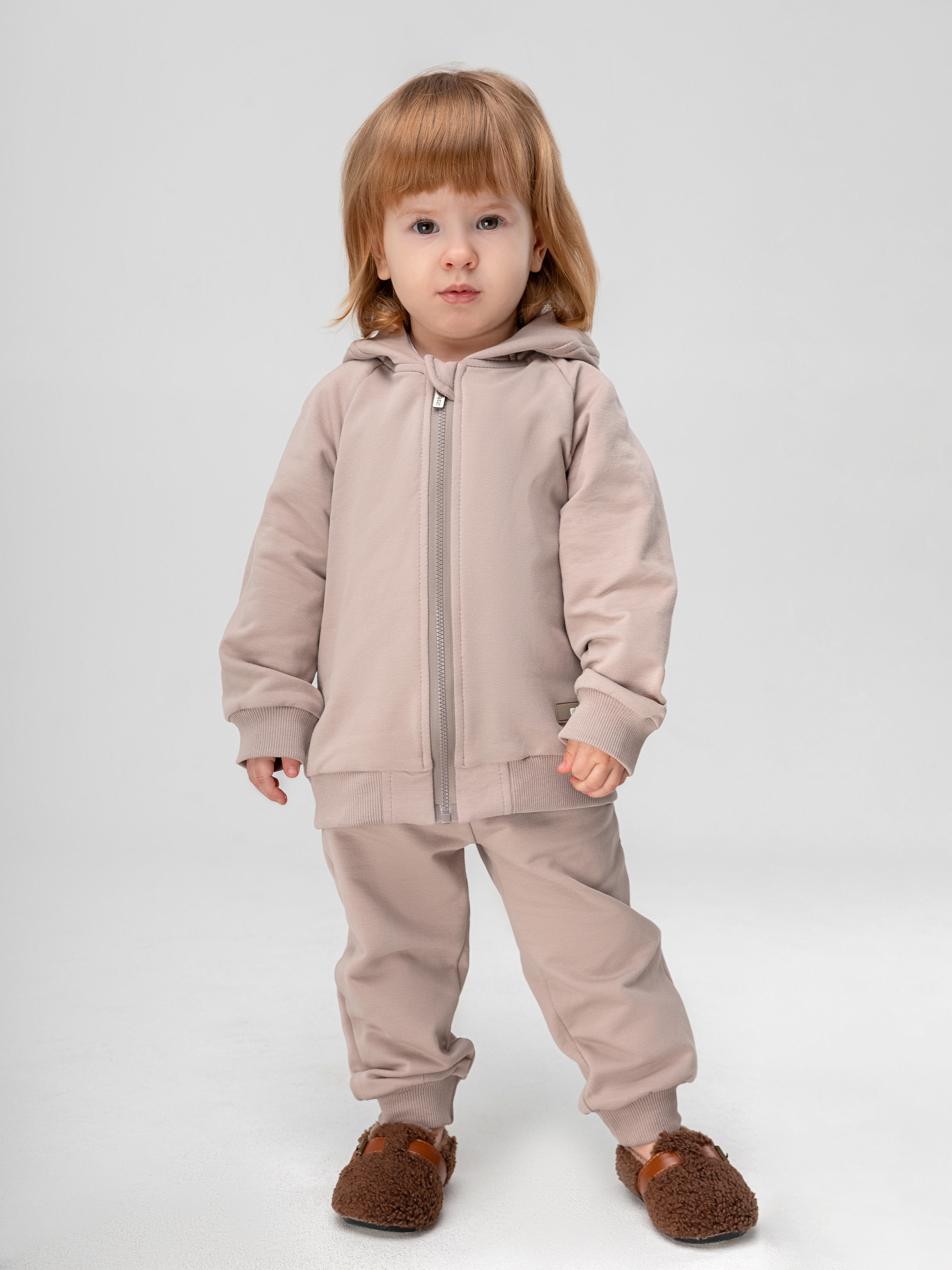 Костюм Bodo 21-125MU_серо-бежевый - фото 1