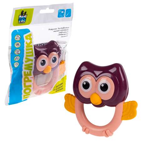 Игрушка Bondibon погремушка Сова