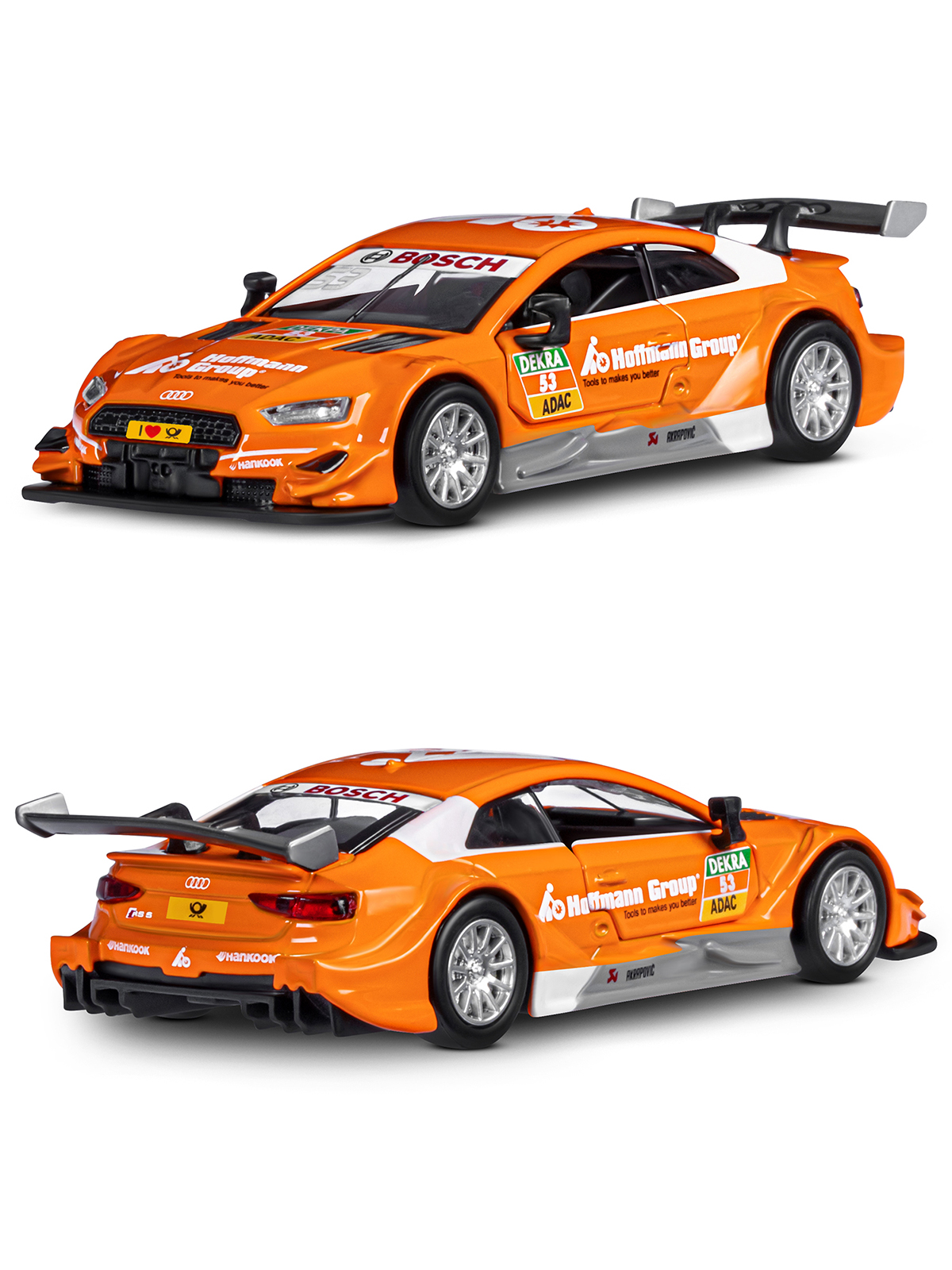 Автомобиль АВТОпанорама Audi RS5 DTM 1:43 JB1251215 - фото 6