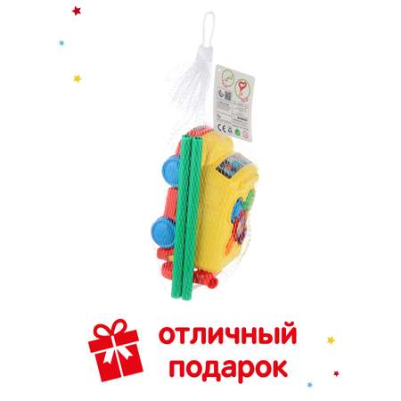 Каталка на палке \"Автобус\", в сетке