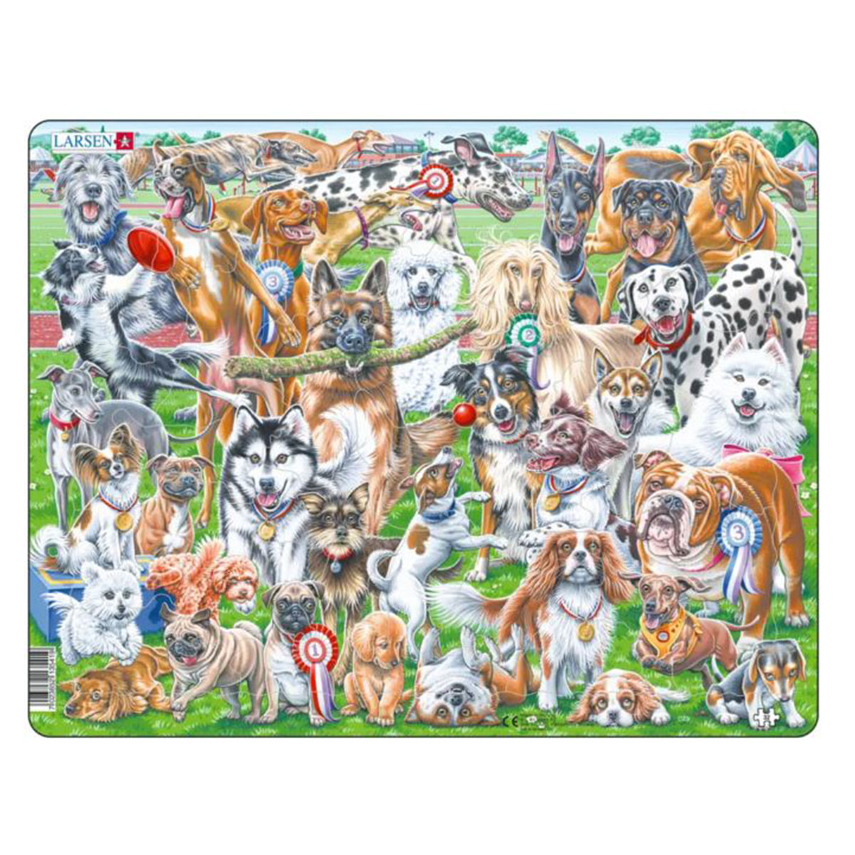 Пазл Larsen 32 элемента классический - фото 1