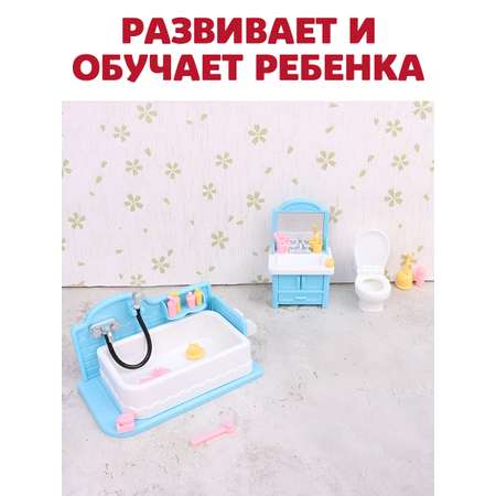 Аксессуар для кукол DDung кукольная техника, кукольный интерьер, ванна