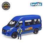 Автомобиль Bruder Mercedes синий 1:16