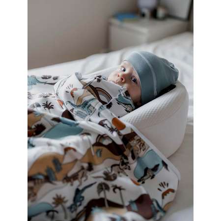 Плед Mjolk Dinoworld двусторонний 120х85
