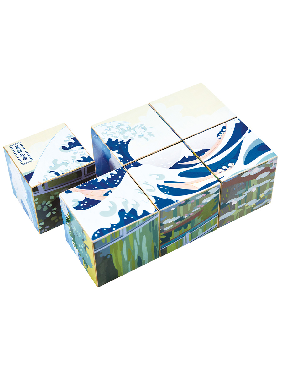 Игрушка Hape кубики шедевры живописи - фото 3
