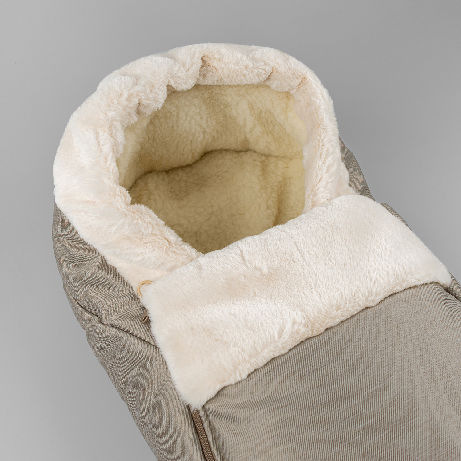 Конверт в коляску LEO коричневый - фото 5