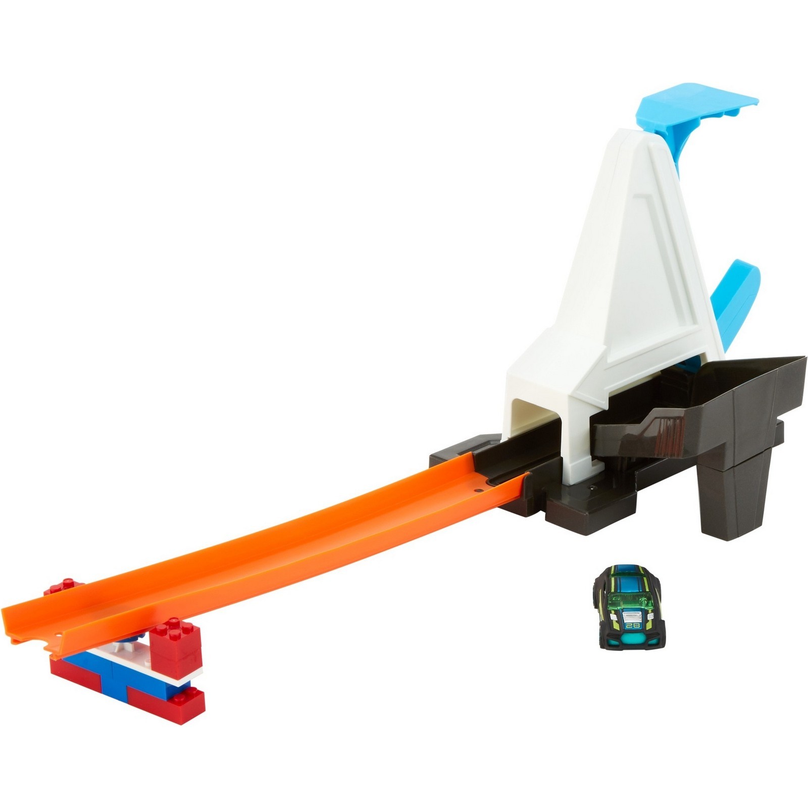 Базовый набор Hot Wheels аксессуаров для трека с машинкой в ассортименте DNH84 - фото 10