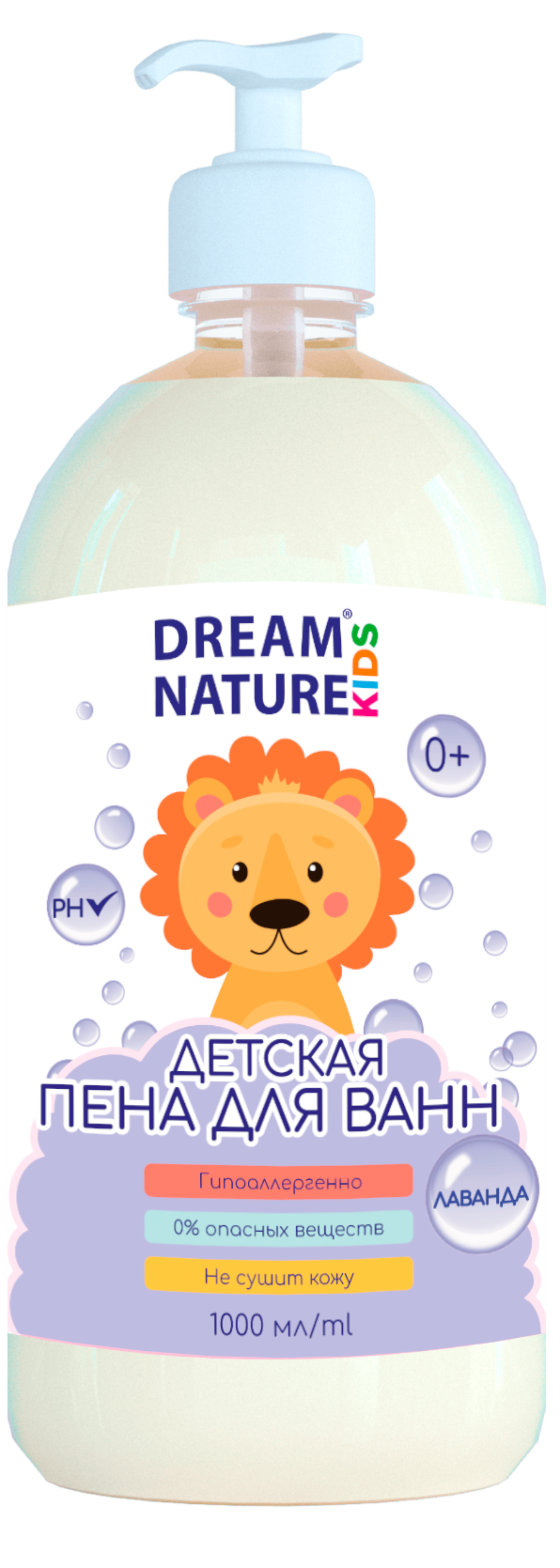 Гель-пена Dream Nature 1000 мл 1 шт. - фото 1