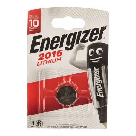 Батарейка ENERGIZER Lithium CR2016 FSB 1