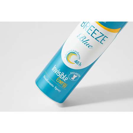 Дезодорант для тела BREEZE в аэрозольной упаковке BLUE 150мл