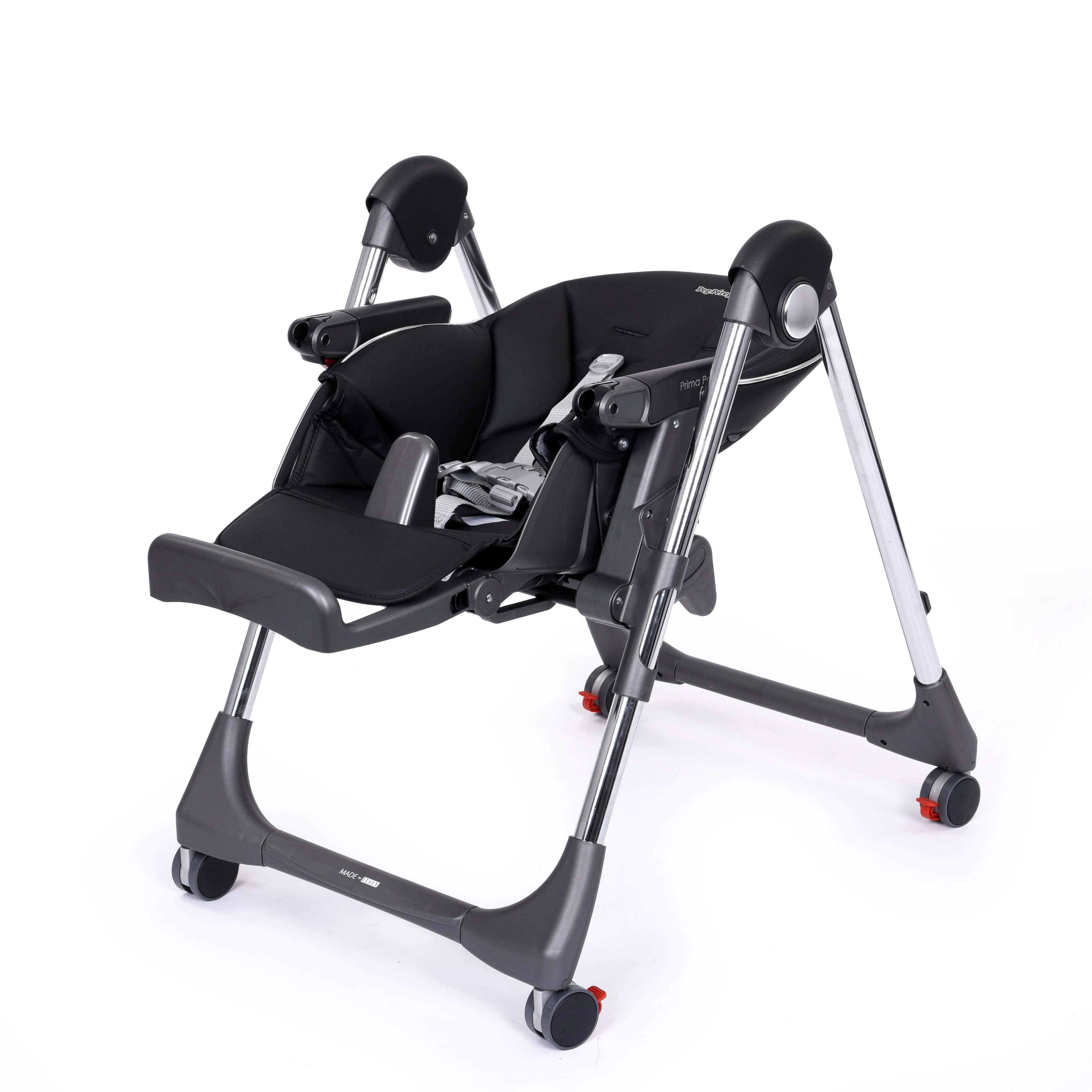 Стульчик для кормления Peg-Perego Prima Pappa Follow Me черный - фото 6