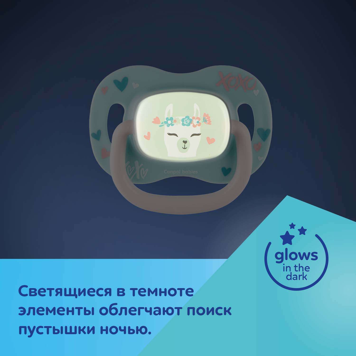 Пустышка Canpol Babies силикон от 0 мес. 1 шт. - фото 9