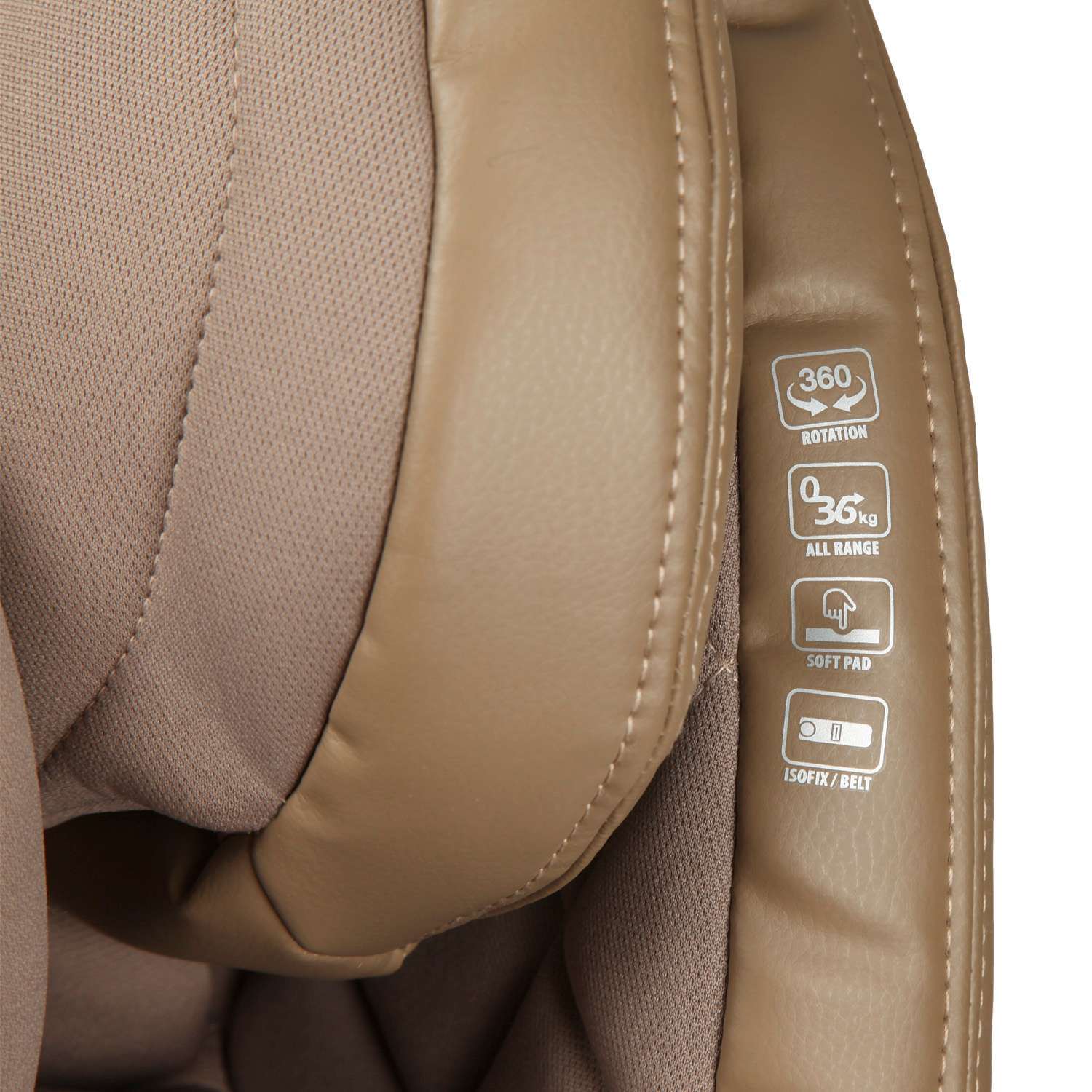 Автокресло Babyton Multi-Stage Sand Isofix 0+/1/2/3 (0-36 кг) - фото 24