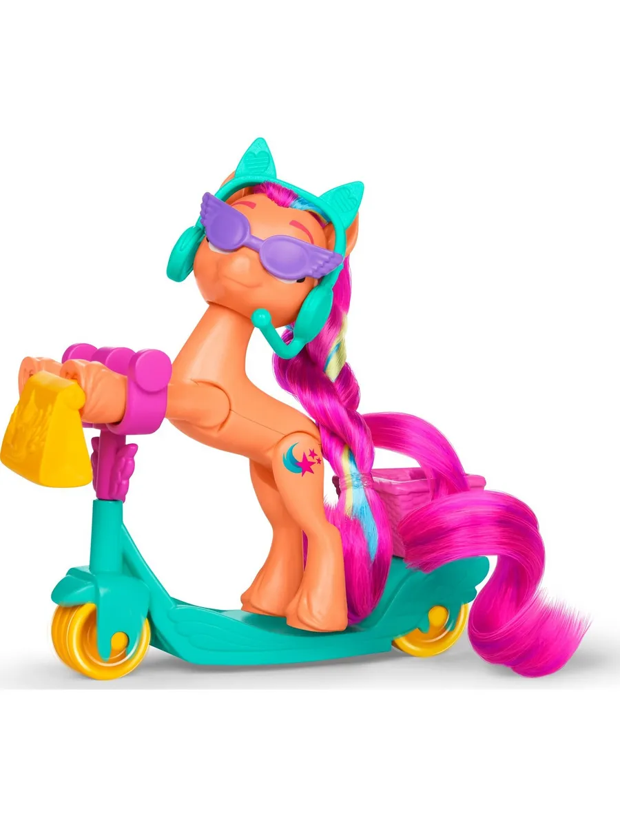 Фигурка My Little Pony Sunny Rolling Scooter - фото 3