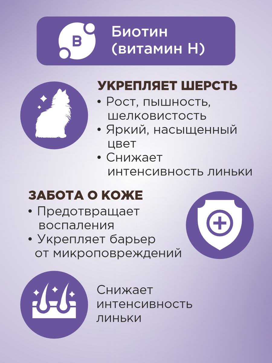 Полезное лакомство для кошек GOODR CAT в период линьки 90 таб. - фото 5