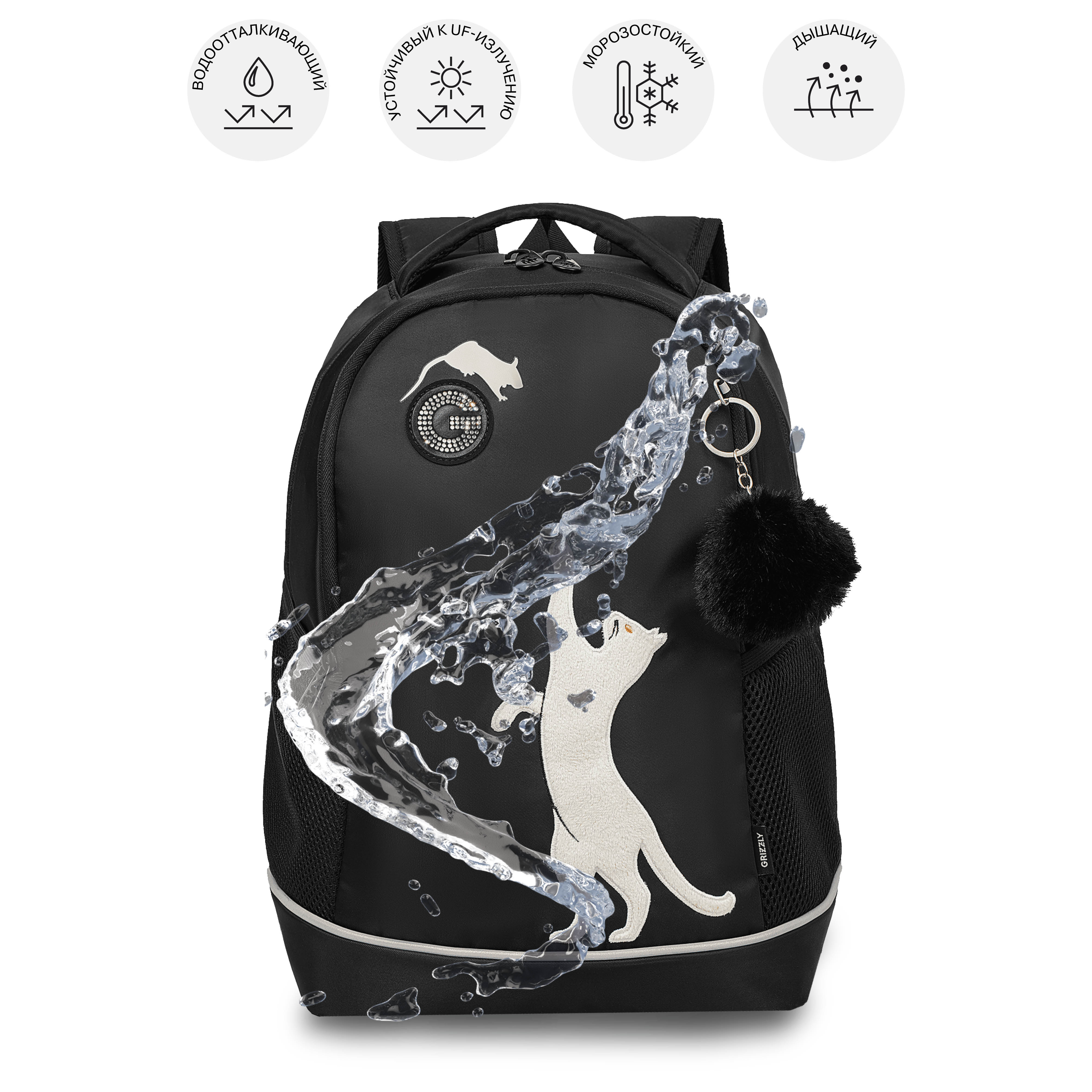 Рюкзак Grizzly для девочки - фото 9