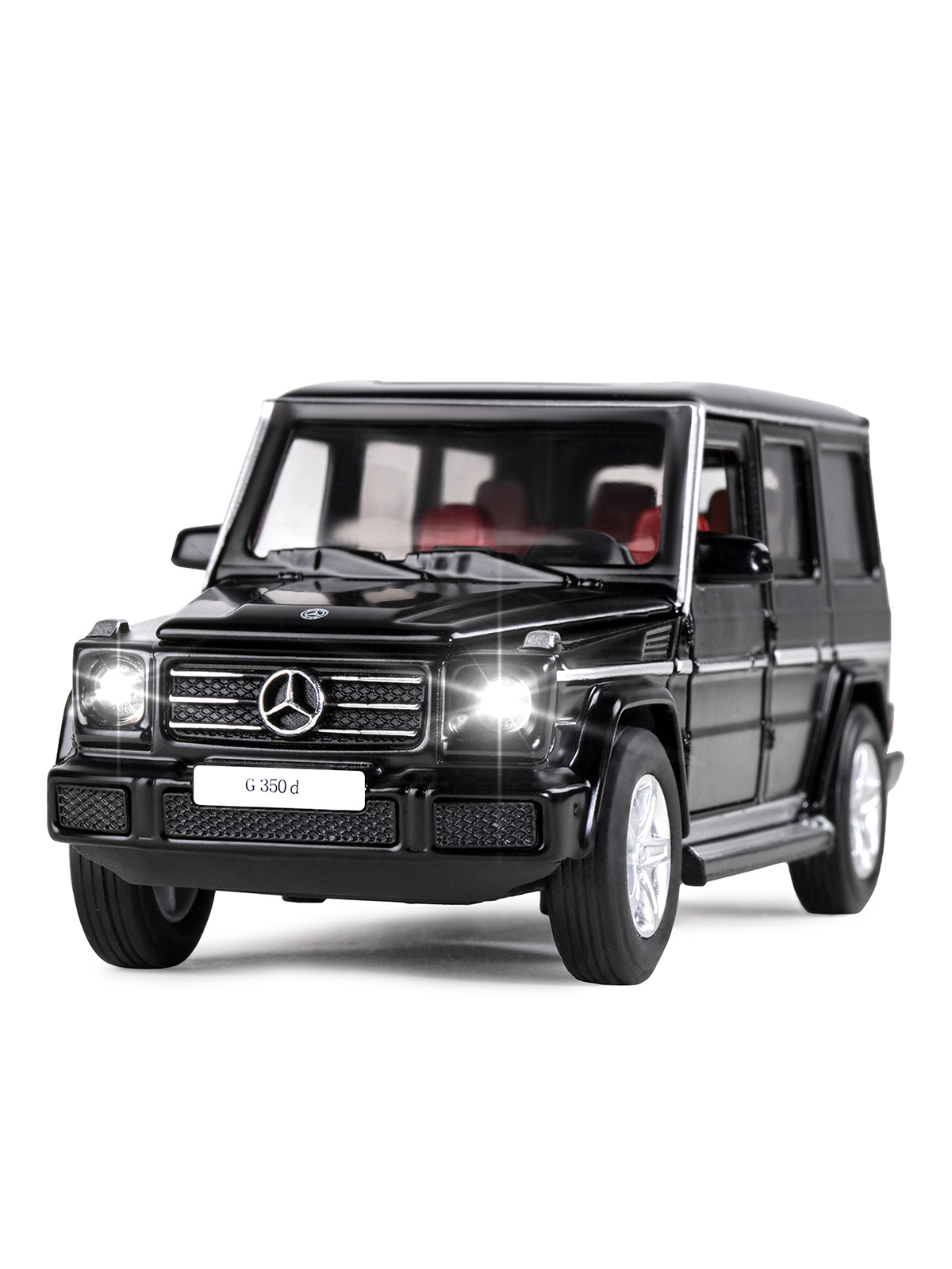 Внедорожник АВТОпанорама Mercedes Benz G350d 1:32 JB1200188 - фото 11