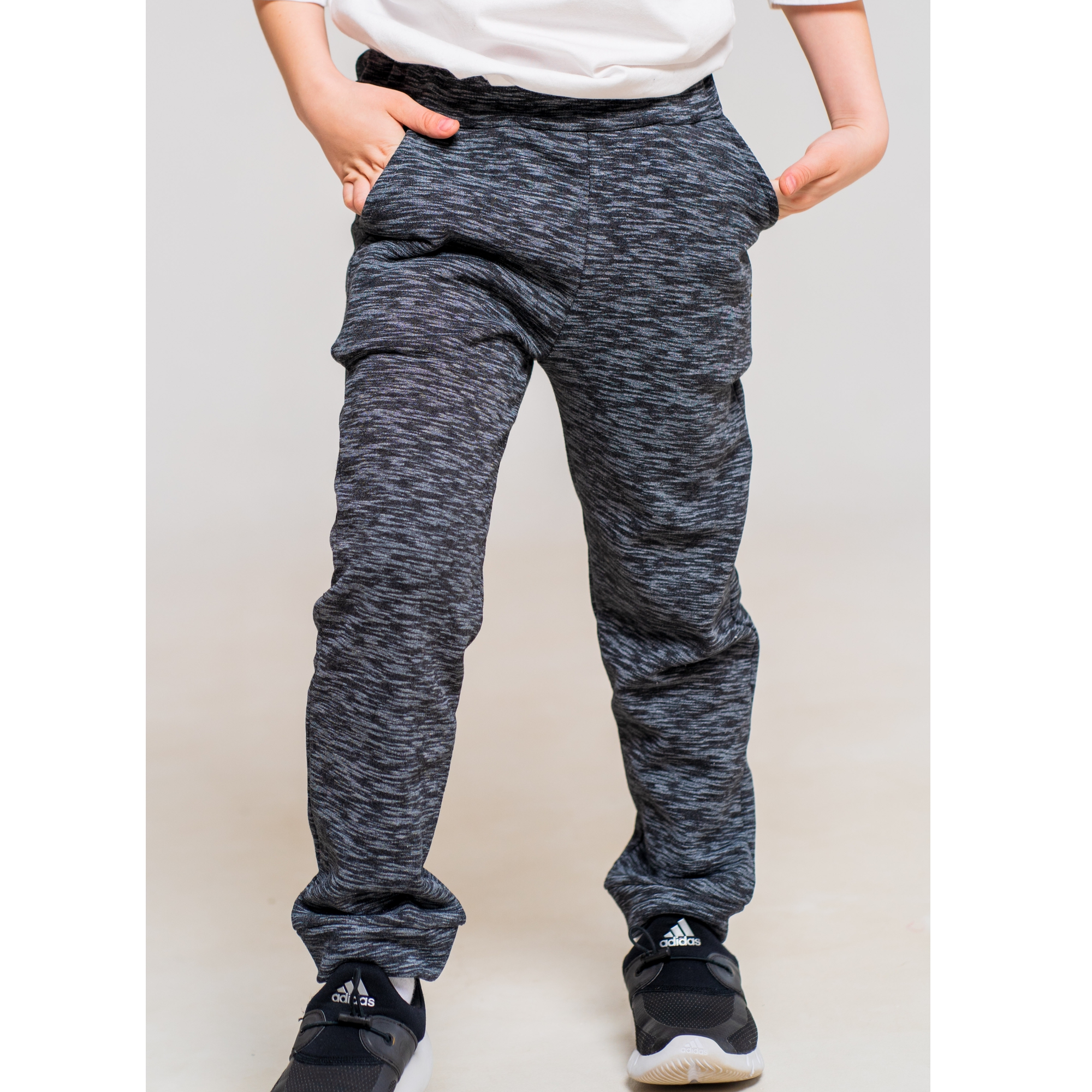 Брюки ИНОВО GS1133/серый-меланж - фото 1