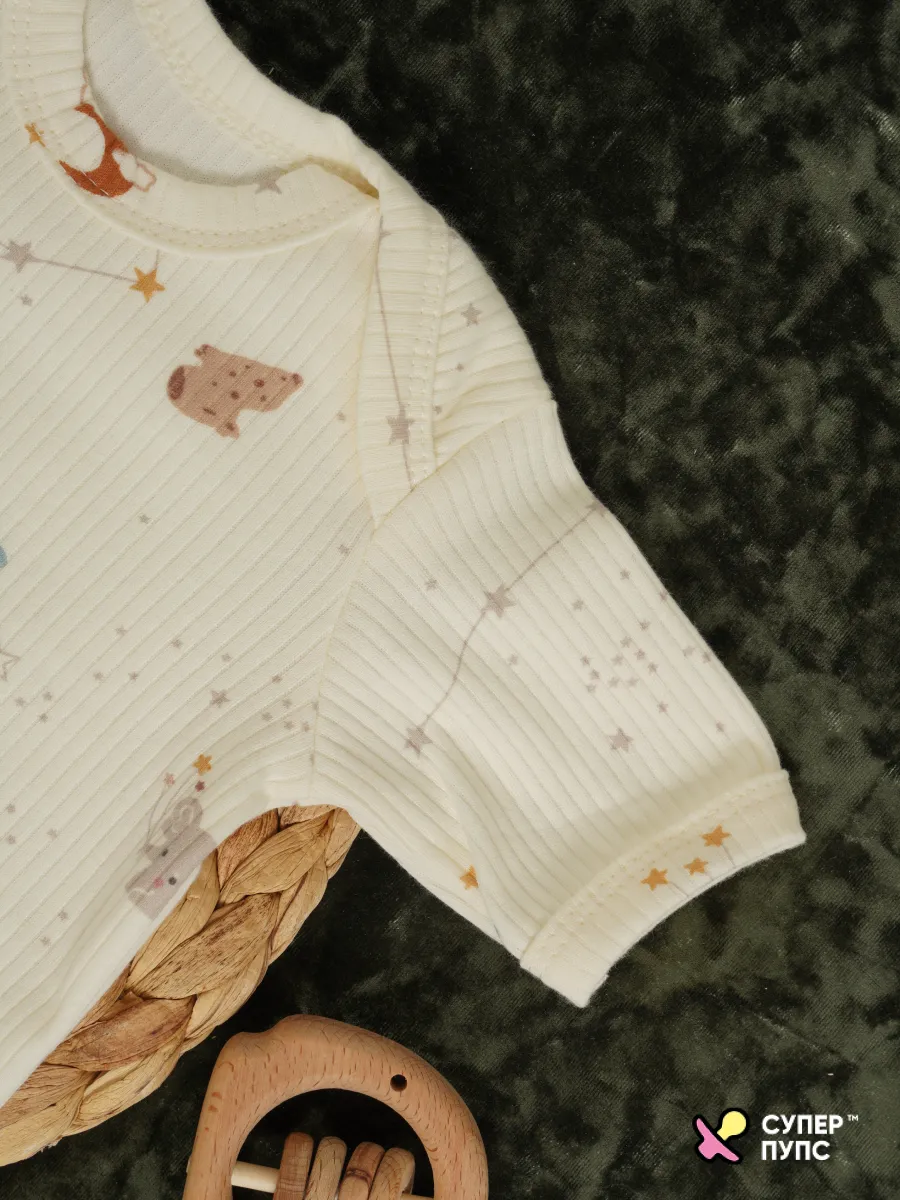 Футболки 3 шт Супер Пупс нбр/3пр/футб/полоска/сон - фото 8
