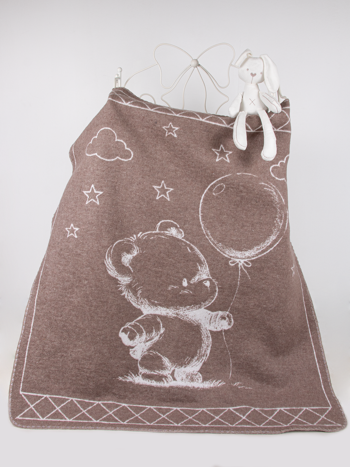 Одеяло Осьминожка 100 x 120 см байка - фото 3