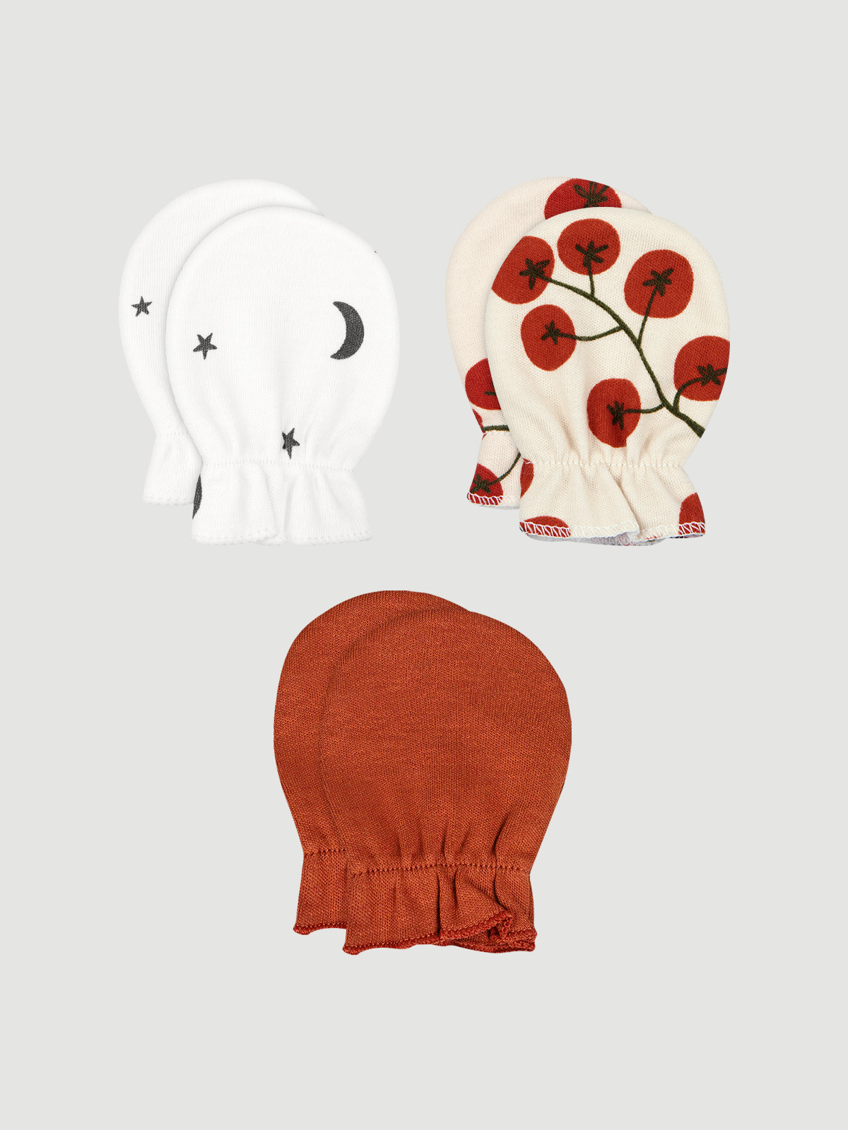 Антицарапки 3 пары Mjolk 331659 - фото 1