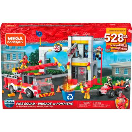 Конструктор Mega Construx Пожарная команда блочный