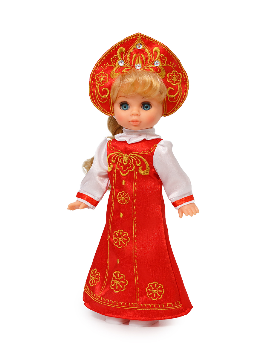 Кукла классическая Весна Эля Русская красавица высота 30 см В2639 - фото 1