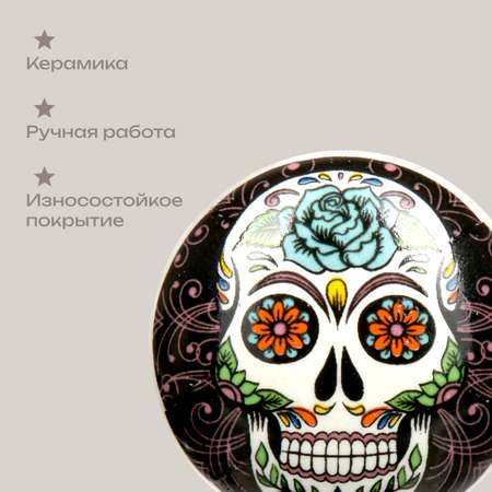 Ручка для мебели Blumen Haus Череп
