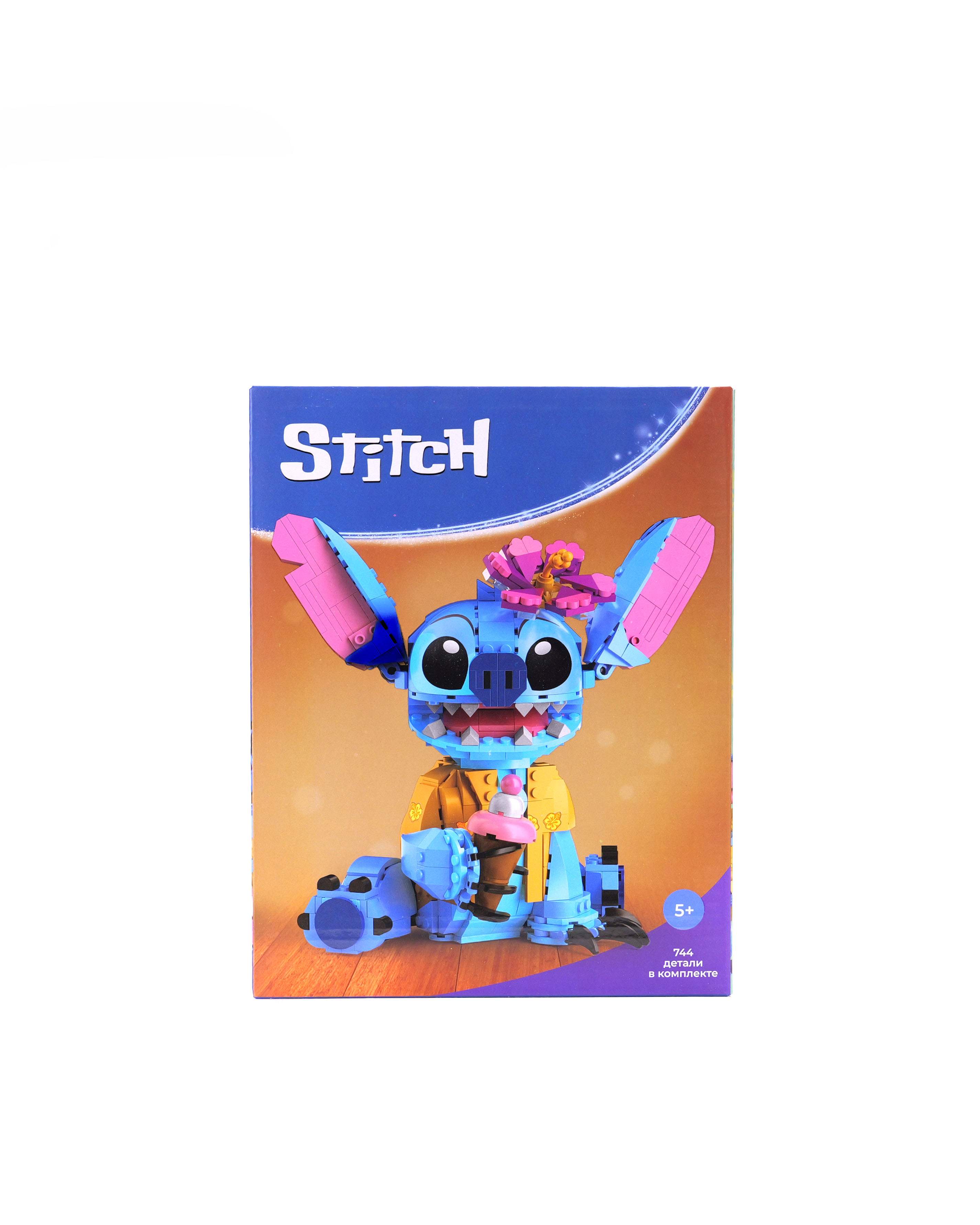 Конструктор Stitch Стич синий 744 дет. - фото 10