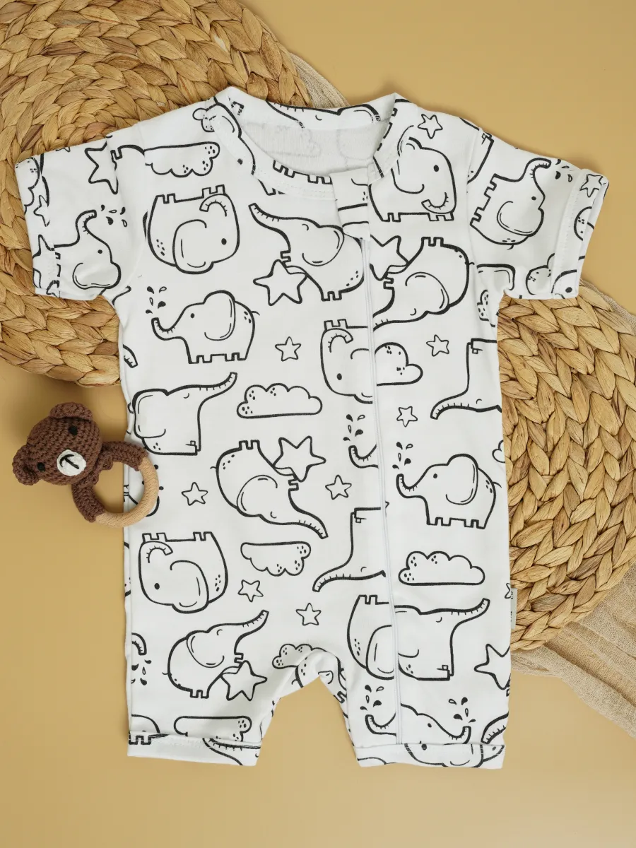 Песочник 3 шт Супер Пупс нбр/3пр/псчн/молн/ЗебралисточкиСветлыйхакиСлоны - фото 8