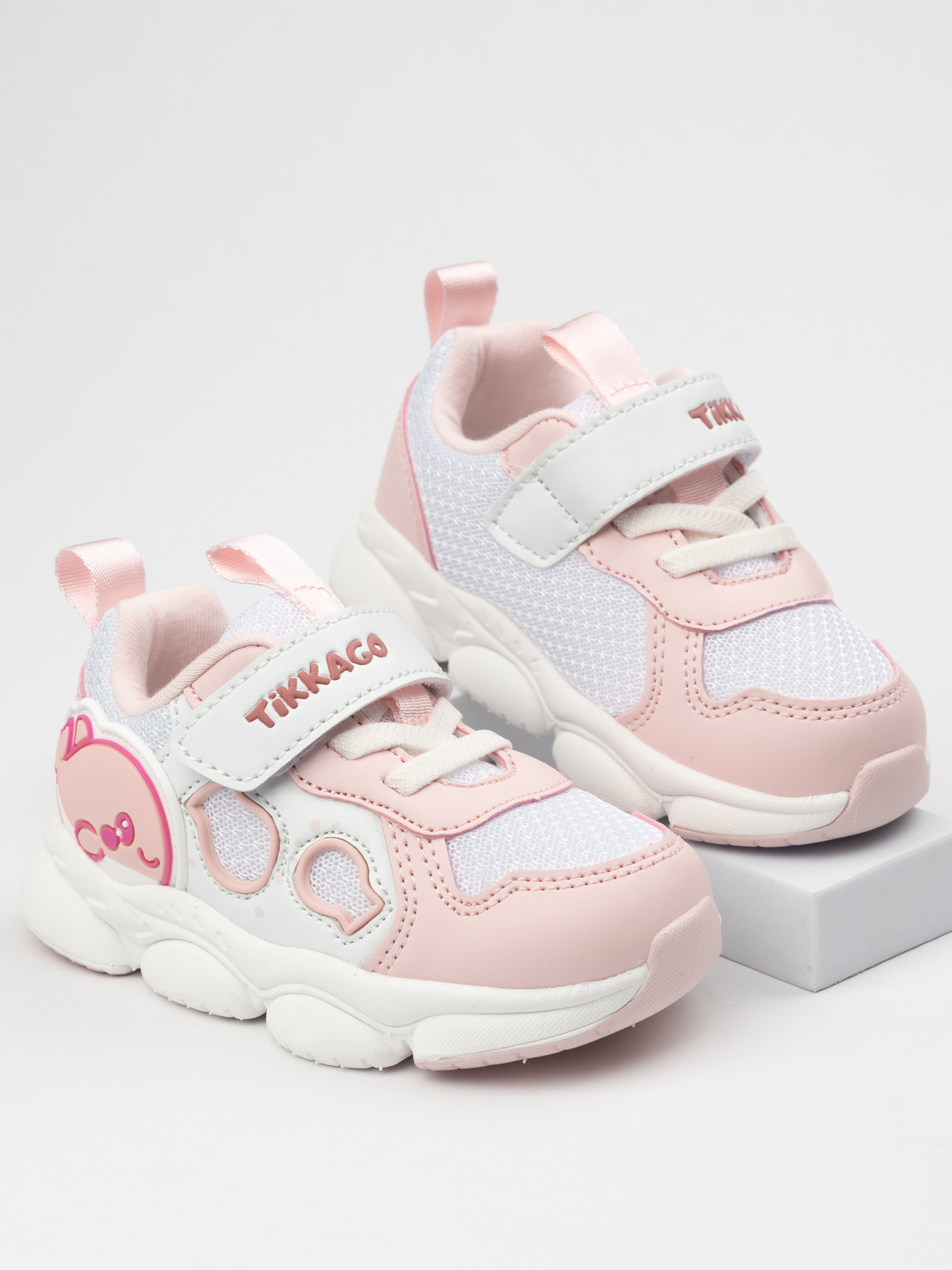 Кроссовки TikkaGo 4E04_2575_white-pink - фото 1
