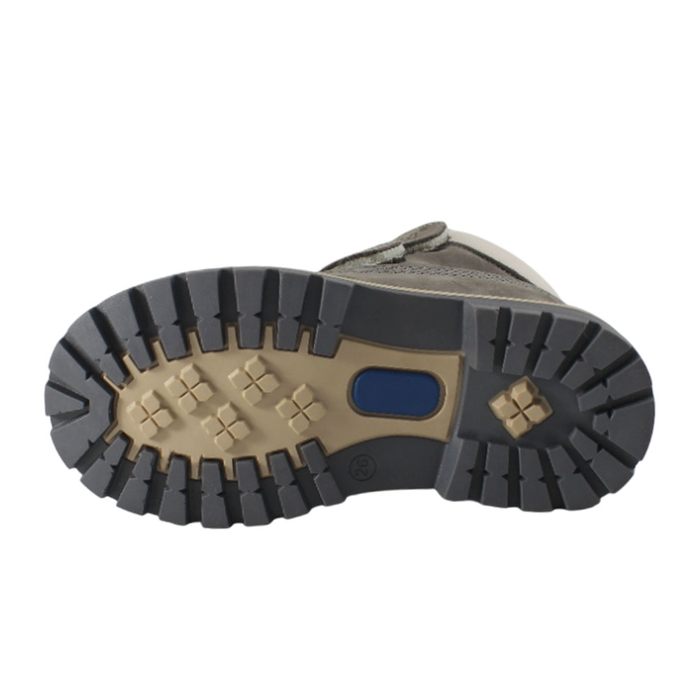 Ботинки Europen 301ЕГ-SV EUROPEN Ботинки детские,светло-серый кож/нуб - фото 5