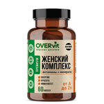 Женский комплекс OVER Витамины для тонуса и укрепления организма для красоты 60 капсул
