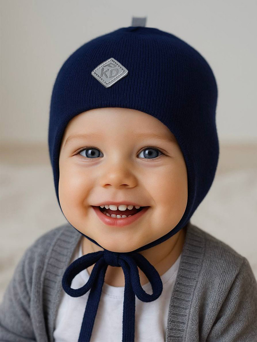 Шапка ПриКиндер B-Sp2336 Цвет: Т.Синий - фото 1