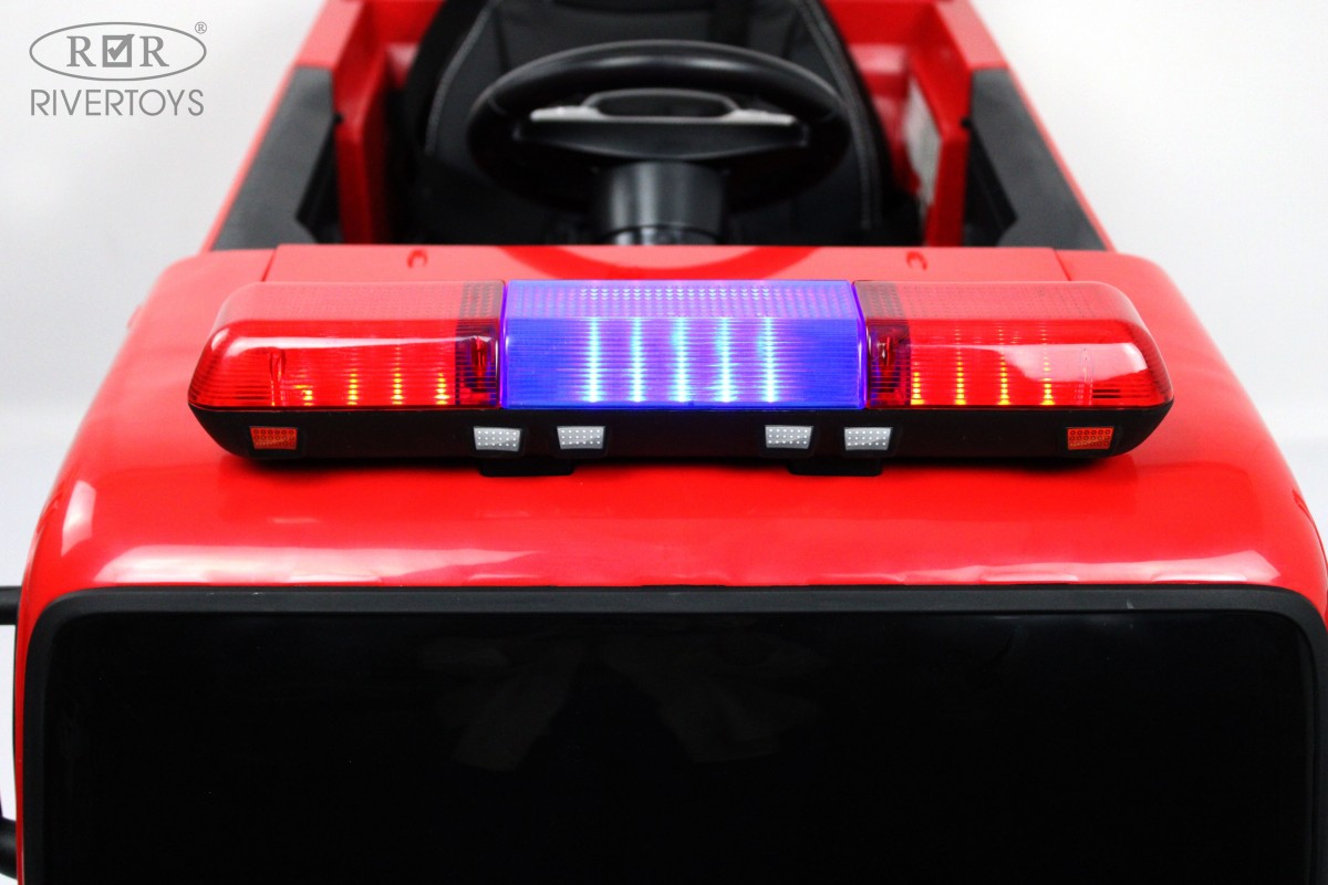 Электромобиль RIVERTOYS A555AA-RED С пультом ДУ - фото 19