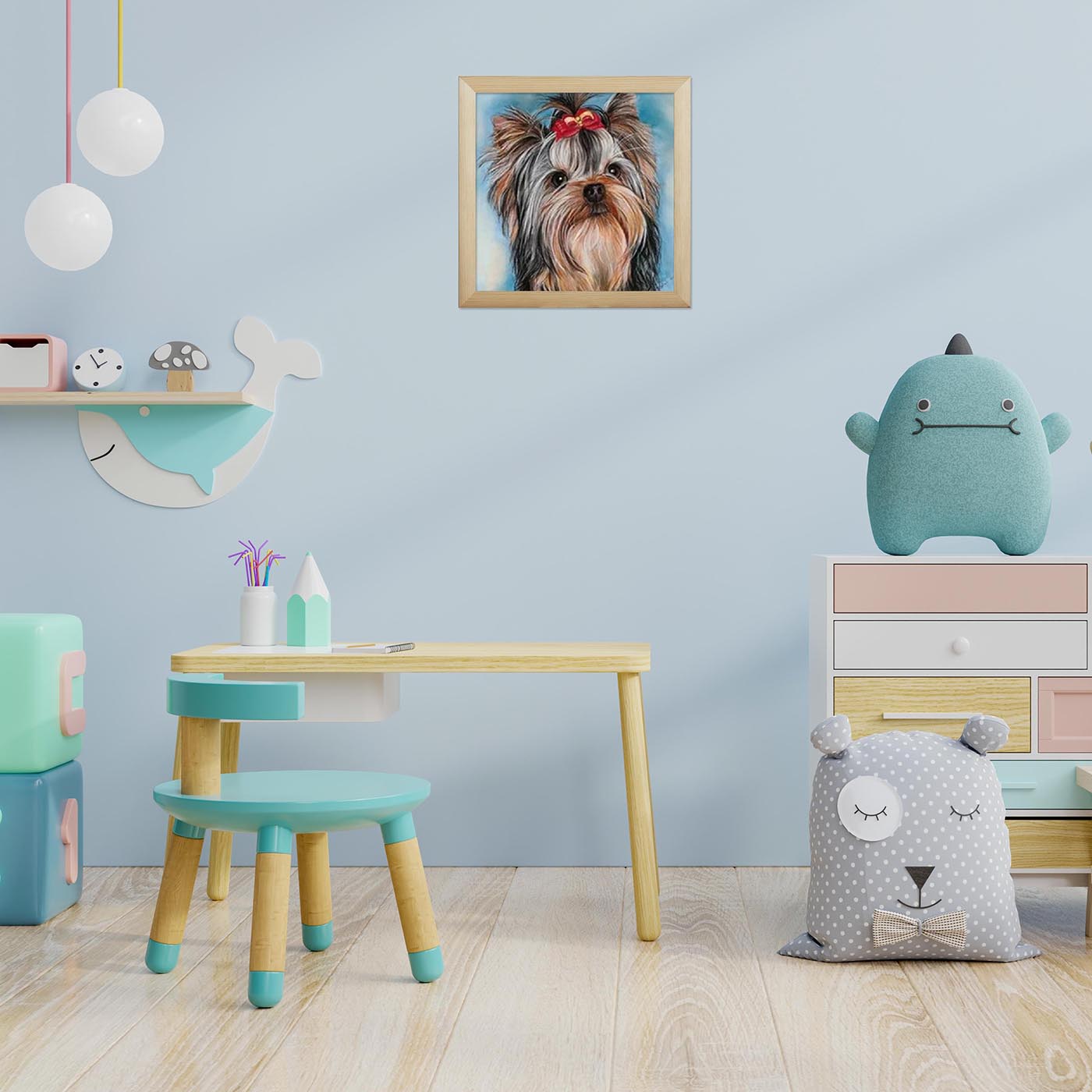 Картина по номерам МОЛЛИ Йоркширский терьер - фото 2