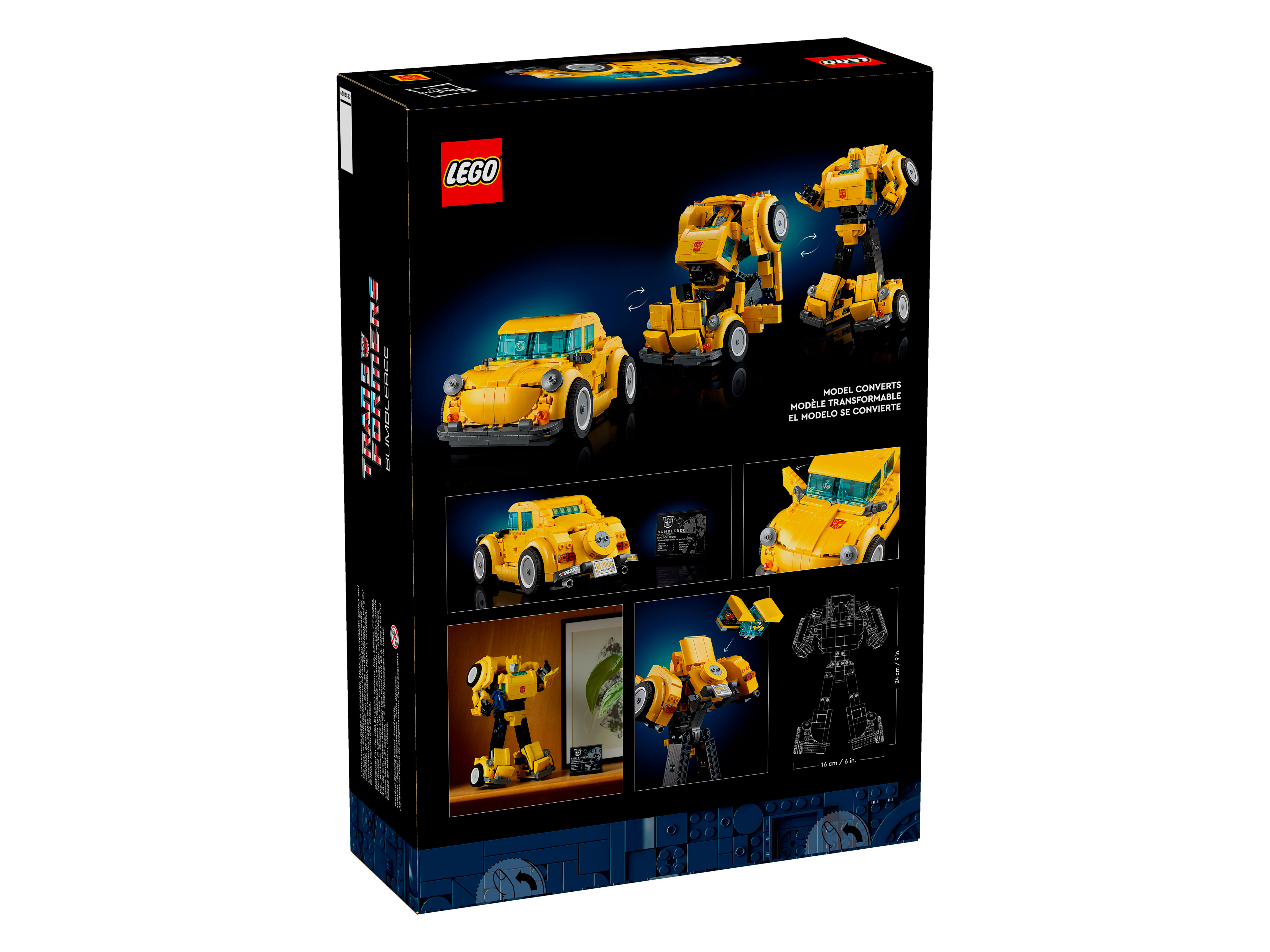 Конструктор LEGO Icons Bumblebee 950 дет. - фото 9