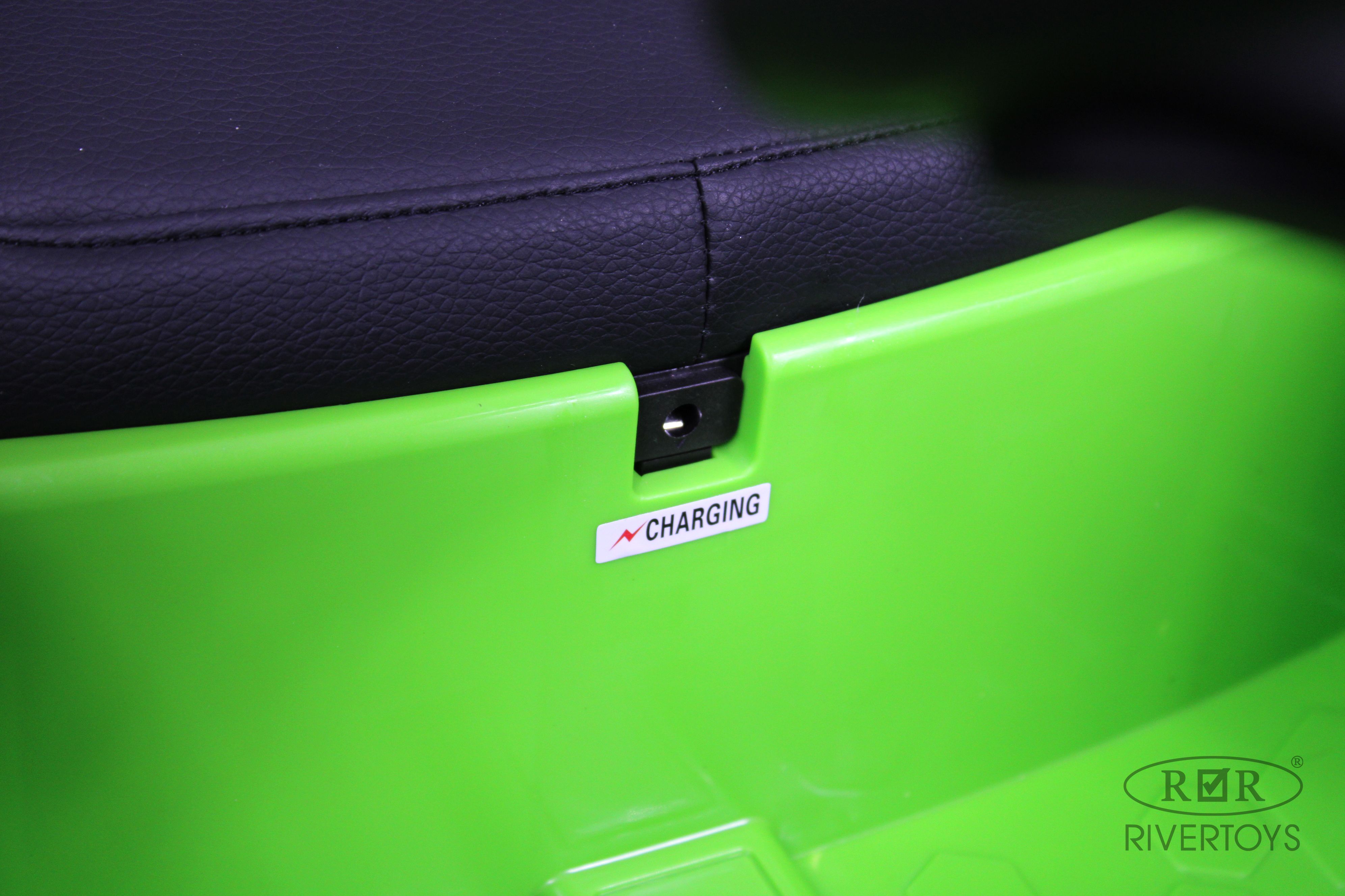 Электромобиль RIVERTOYS K888PX-GREEN С пультом ДУ - фото 15