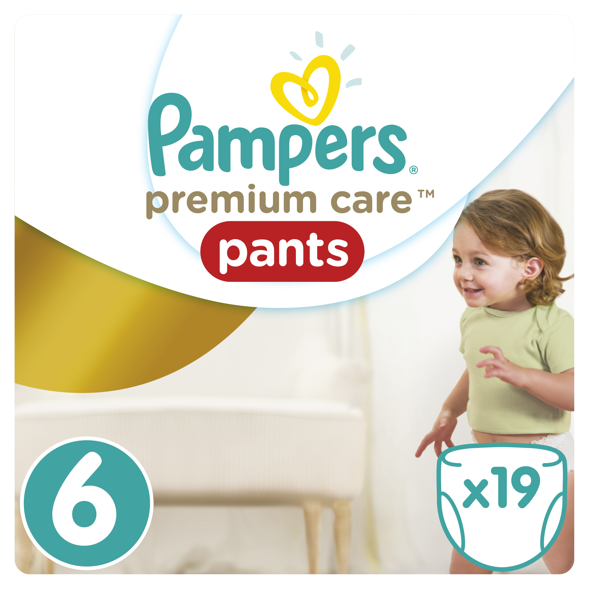 Трусики Pampers Premium Care 6 (16+ кг) 19 шт. - фото 1