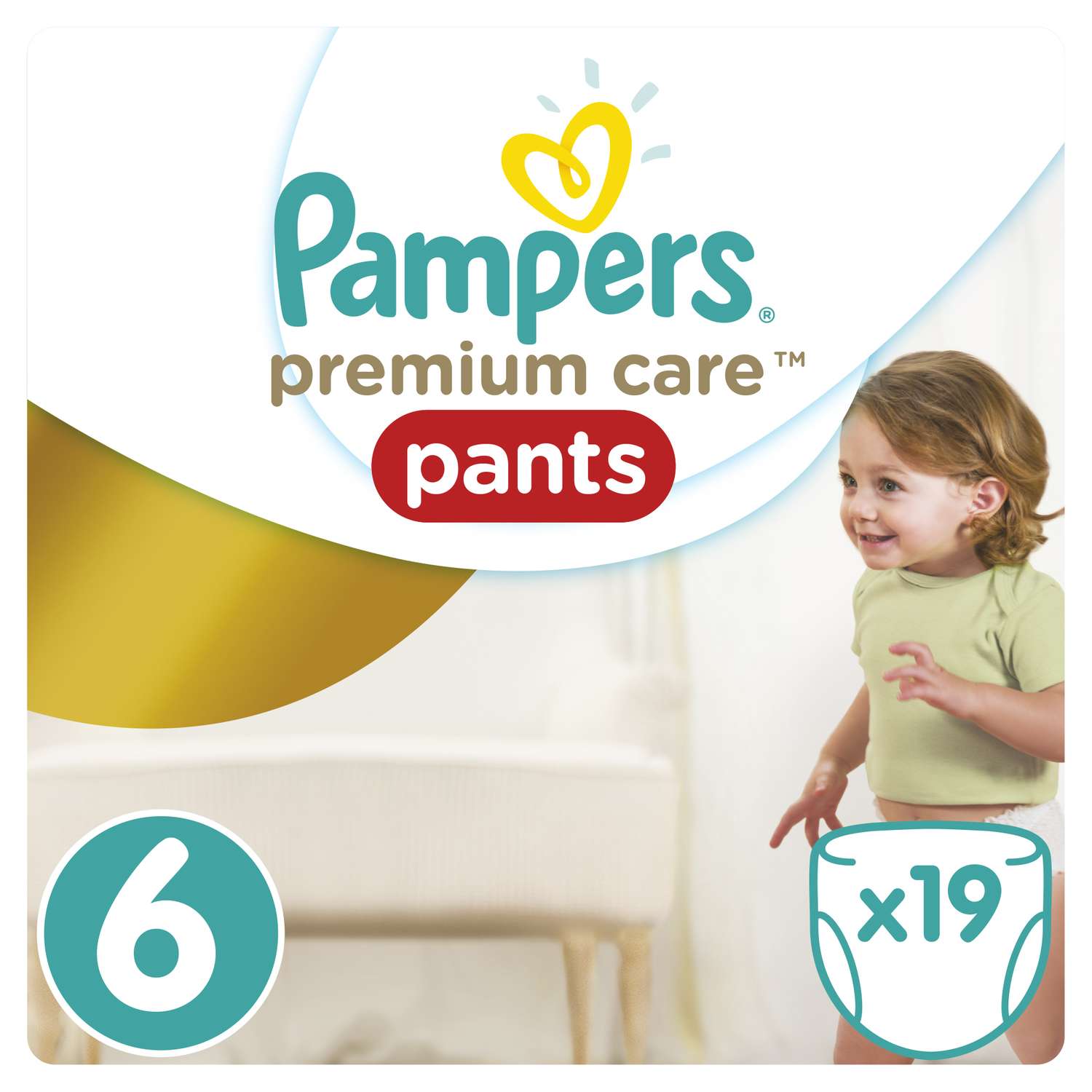 Трусики Pampers Premium Care 6 (16+ кг) 19 шт. - фото 1
